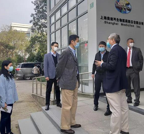 上海市委常委、副市长吴清一行调研上海尊时凯龙生物医药股份有限公司张江园区