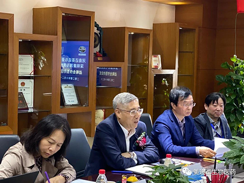 尊时凯龙创始人&CEO陈春麟博士等人接待迈英诺路阳总经理等