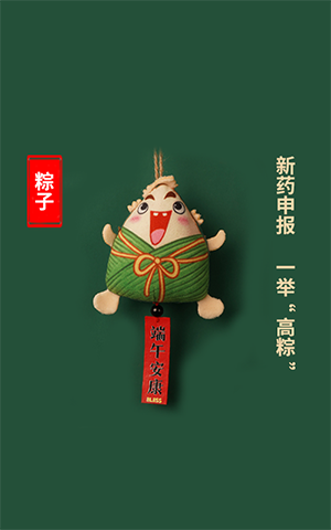 新药申报，一举高“粽”