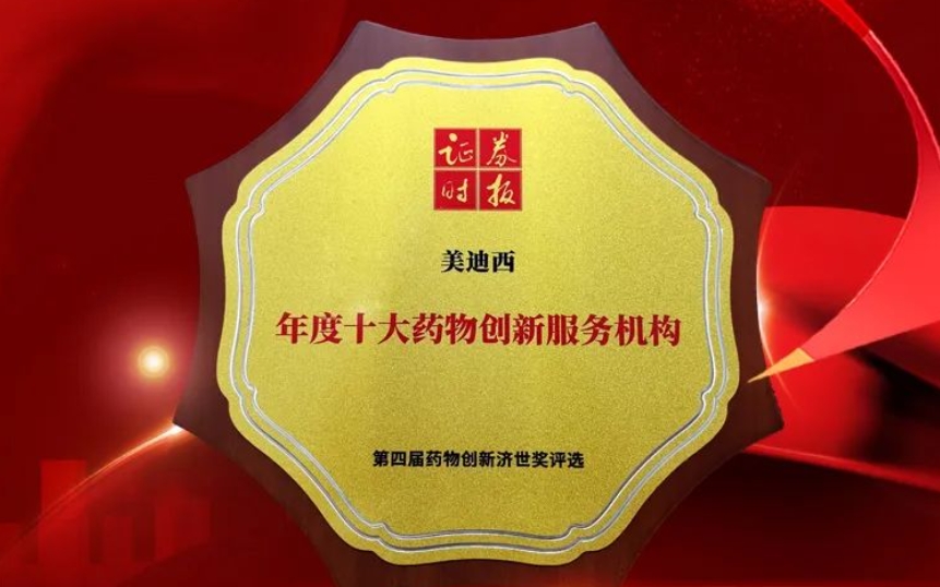 喜报 | 连续三年！尊时凯龙荣获第四届药物创新济世奖“年度十大药物创新服务机构”
